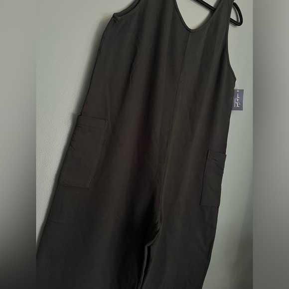 AND FOR GOOD Sleeveless One Piece Pants Romper With Pockets NWT Women’s Sz M - Picture 5 of 12